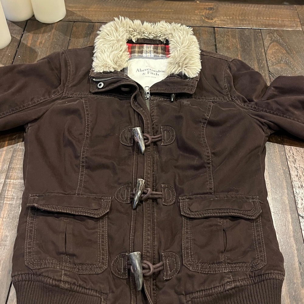 Abercrombie & Fitch Rare Vintage Bomber/Utility Jacket-Super Rare - Picture 16 of 17